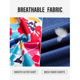 Kimmery Golf Skirts for Women Black Skirt for Women Plus Size Skorts Skirts for Women with Pockets Summer Tennis Skirt Plus Size Skort 3XL