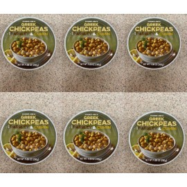 Traders Joe’s Greek Chickpeas With Parsley & Cumin 9.88 Ounce (6 PACK) FREE SHIP