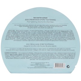 Too Cool for School Egg Cream Pore Tightening Mask 28 ml