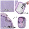 Wigo Women's Double Face, Multi Sewn Pouch,, L Purple