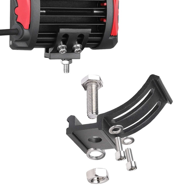 Mounting Brackets for LED Lights, Muto-Beam 2PCS Universal Adjustable Base