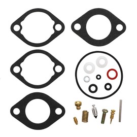 KIPA Carburetor Rebuild Kit for Mule 600 610 KAF400 A B C D E F Mule SX KAF400 MHF JHF Go Kart Buggy Repair Carburetor OEM #'s 15004-0953, 15003-2035, 15003-2933, 15003-2943, 15004-2035