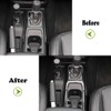 JeCar Gear Shift Cup Holder Panel Trim Cover for Jeep