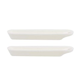 uxcell Corundum Alumina Crucible Boat 5ml Sample Holder Furnaces 99x18x12mm 2pcs