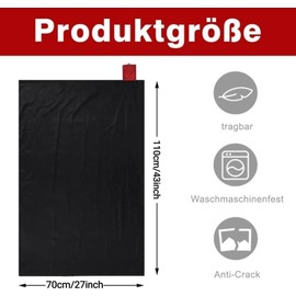 Mini Picnic Blanket, Mini Pocket Picnic Blanket Hiking Blanket Lightweight Waterproof Sand Free Foldable Thin Ground Sheet for Outdoor Camping Hiking Travel(70 * 110cm Red)