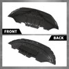 ALLGOOD Front Engine Splash Shield Black PP Compatible with Ford