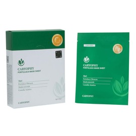 CARYOPHY Portulaca Mask Sheet 22g x 10 pcs for Sensitive Skin