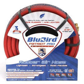 Blubird Air Hose Patriot Pro Air Hose 3/8 In x 15 Ft. 300 PSI PP3815