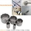 REETAI-FOUR 10Pcs SDS Plus Concrete Hole Saw Kits, Tungsten Carbide