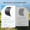 100W Flexible Solar Panel, Ultra Lightweight 100 Watt 12V Portable