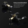 Gobrico 2 Pack Exterior Door Lever Lockset with Single Cylinder