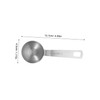 CIYODO 4pcs Stainless Steel Measuring Spoons TSP Kitchen Tools for