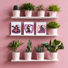 Cryptic Paper Co Set of 3 Witchy Valentine’s Day Greeting Cards with Envelopes