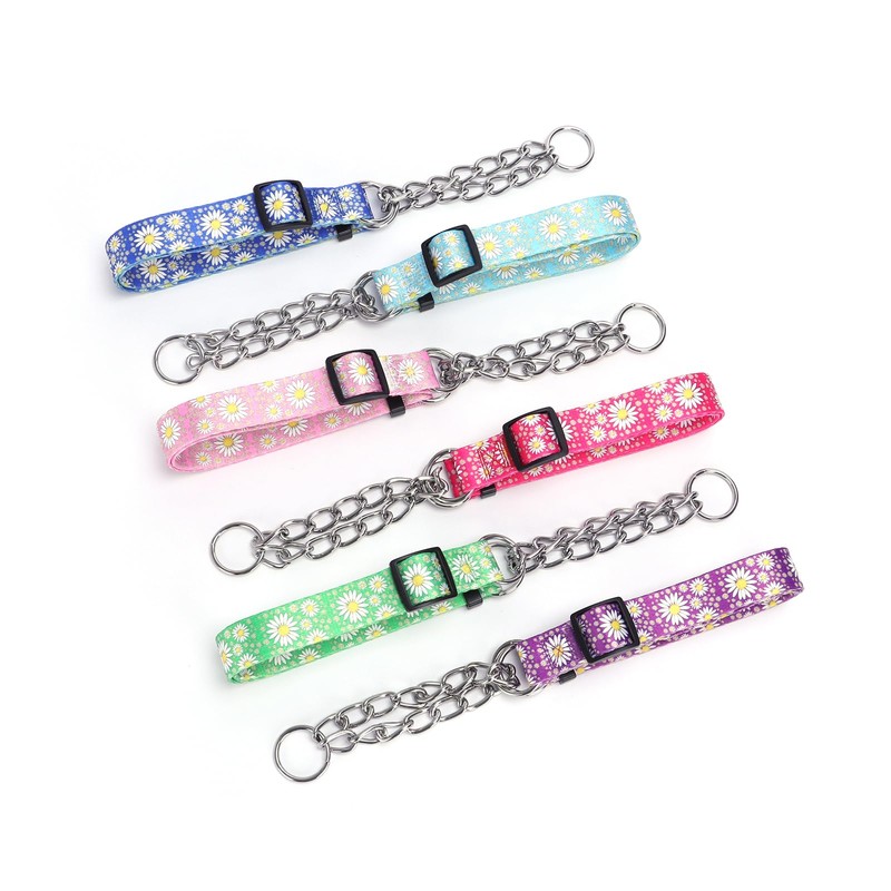 Pimaodog Martingale Dog Collar, Trainer Approved Limited Slip Collar with