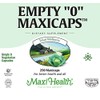 Maxi Health Vacías 0 cápsulas vegetarianas Maxicaps, 250 unidades