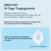 SIBIO KS3 Continuous Ketone Monitor - 14-Day Sensor for Keto