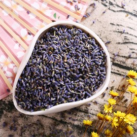 50g (0.11LB) Lavender dried flower tea yangxinanshen Chinese herbal gift good for sleep herbal tea scented tea Flower tea Botanical tea herbs tea Green tea Raw tea Green food Flowers tea Health Tea Chinese tea