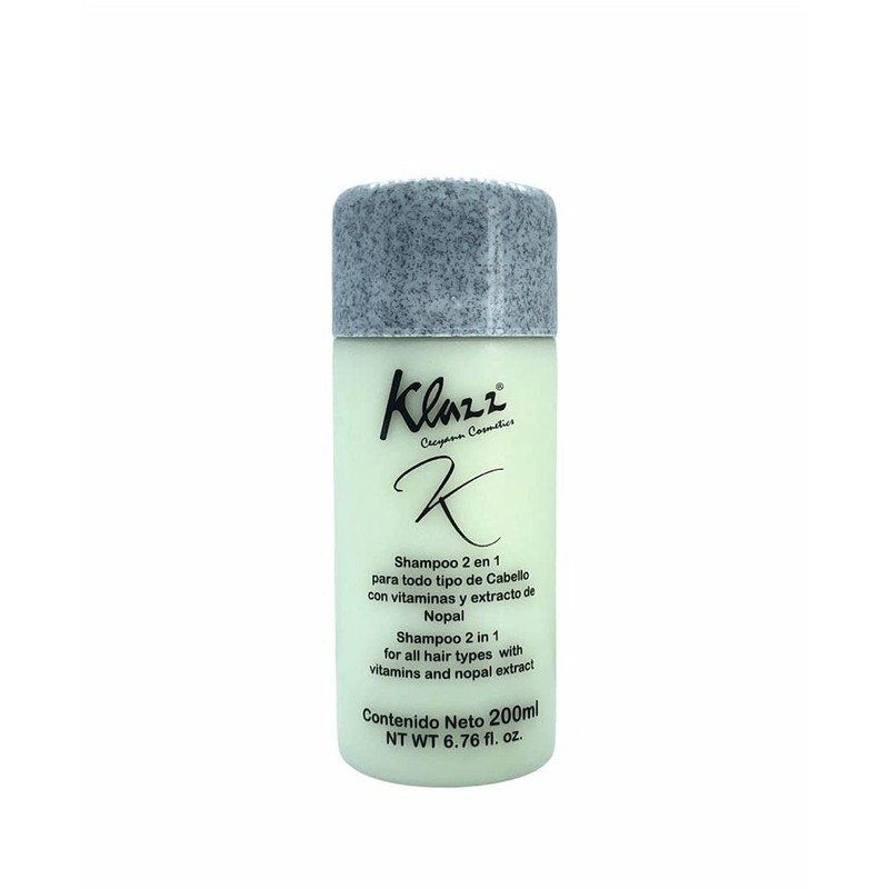 Shampoo 2 en 1 para todo tipo de cabello, Con