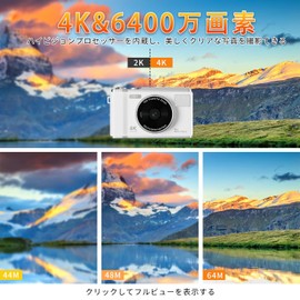 Digital Camera Can Read Content on Mobile Phones 4K 50 Million Pixels Digital Camera 2.8 Inch Screen 16x Digital Zoom Auto Focus Close-Up Photography Scheduled Photography Built-In Flash Comes with