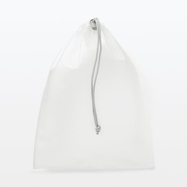 TPU Drawstring Bag, Off-White, M, NGC02A1A