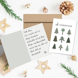 BIROYAL Christmas Cards with Envelope Set of 30 - Folding Cards Christmas Greeting Cards