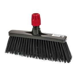 La Briantina Scopa Professionale Rigida da Esterno, Attacco del Manico Diametro da 21 a 24 mm, Larghezza 28.5 cm