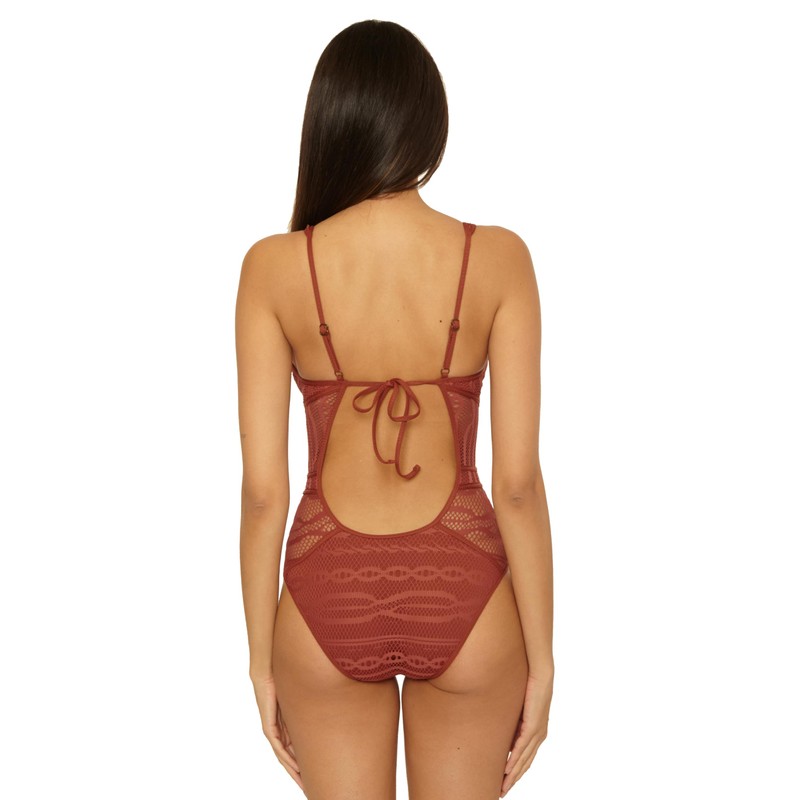 BECCA - Traje de baño de una Pieza para Mujer,