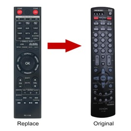 Econtrolly RC-1148 Replaced Remote Control fit for Denon AV Receiver AVR-3311 AVR-1611 AVR-1911 AVR-791 AVR-891 DHT591BA AVR2311 AVR991 AVR-3311CI AVR-4311CI AVR-A100 AVR-4311