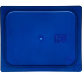Carlisle 10232B60 Smart Lids Half Size Polyethylene Lid, Dark Blue