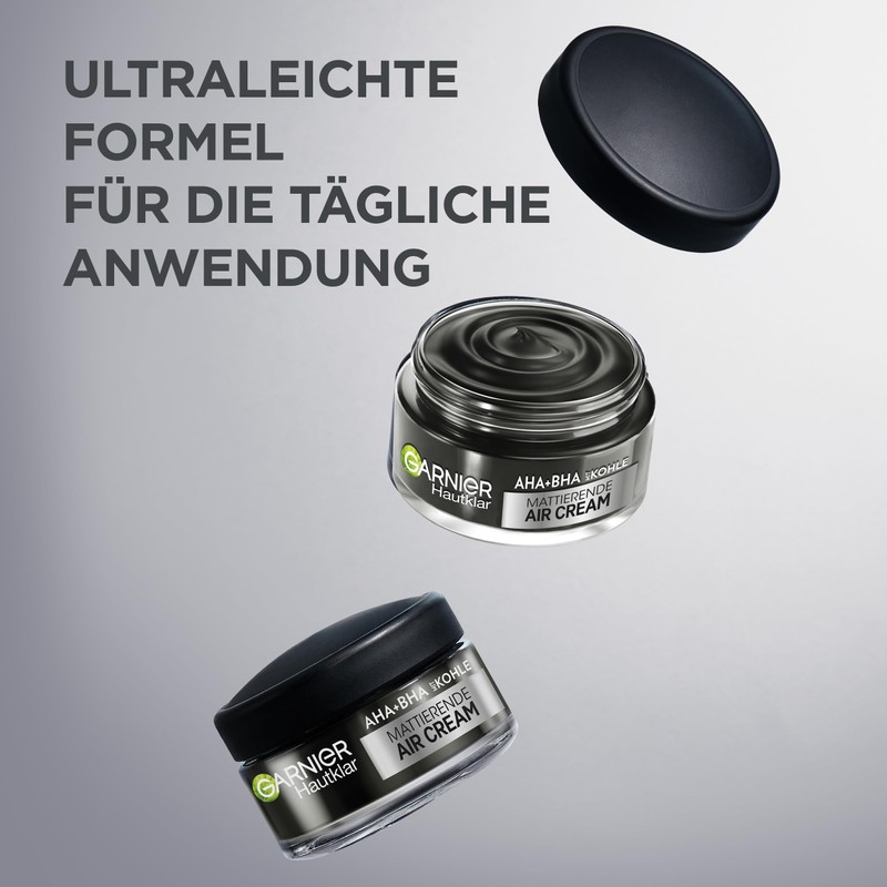 Garnier Face Cream, Mattifying Air Cream for Blemish-Prone Skin, SkinActive