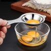 Egg Separator, Stainless Steel Separator, Yolk & Egg White Filter，Kitchen