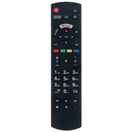 ALLIMITY RC42128M Ersatz Fernbedienung passend für Panasonic TV TX-50JXW604 TX-65JXW604 TX-55JXW604 TX-43JXW604 TX-43GX555E TX-43HXW604 TX-50HXW584 TX-55JXW634 TX-43JX600E TX-55JX600E
