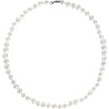 Anthony Vincent Collar Perla Cultivada Natural Blanco Tamaño 6 mm