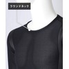 CW-X JAO399 Men's Functional Top, Long Sleeve, Mesh Material, Sweat