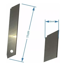 Lion Tools Repuesto De Navaja Para Cutter 18mm (10 Piezas) Exacto