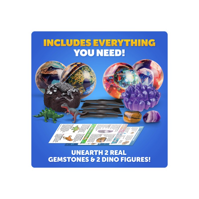 Blue Marble Science Surprise Christmas Ornament Dig Kits – 4