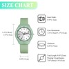 Lancardo Lightweight Silicone Quartz Watch: Soft Silicone Strap Easy Read