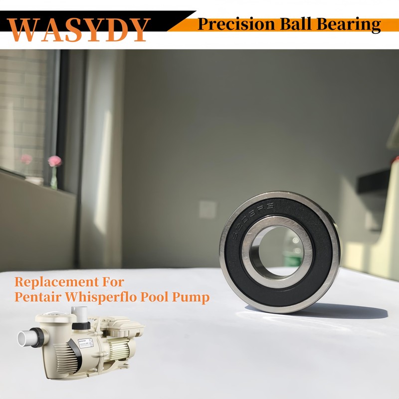 Wasydy Precision Ball Bearing Replacement for Pentair Whisperflo Pool Pump,
