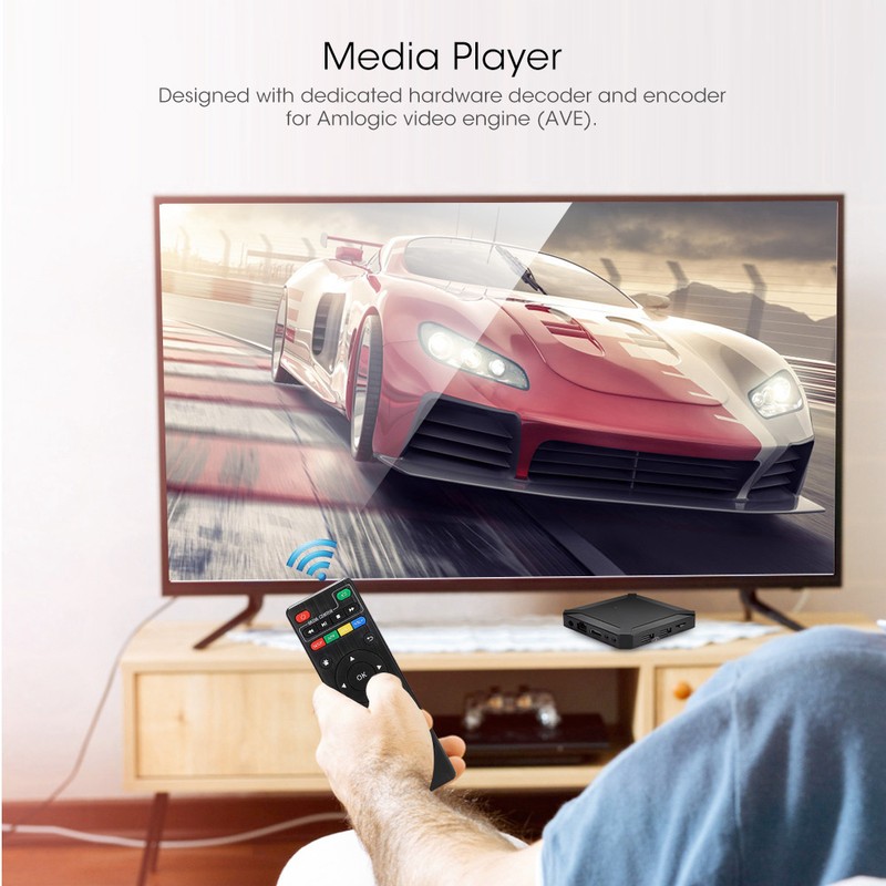 X96Q H313 WIFI Network Media Player Home Theater TV Set