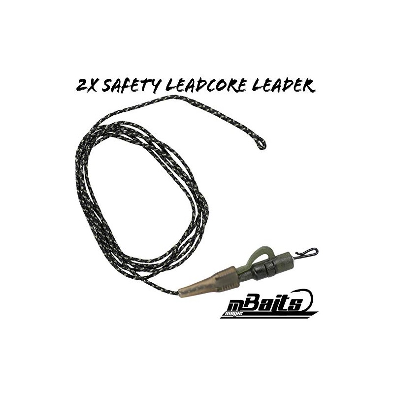 Angel-Berger Magic Baits Safety Leadcore Leader Carp Assembly Carptackle