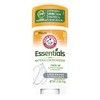 Arm & Hammer Essentials Solid Deodorant, Unscented,2.5 oz, 6 Count