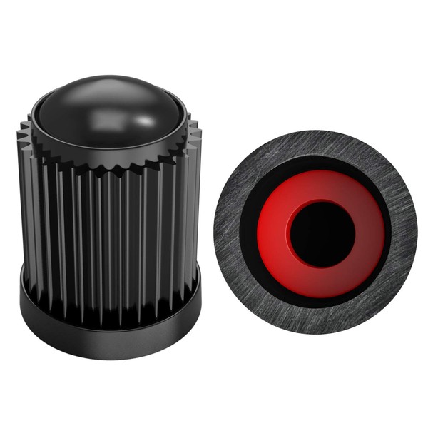 SAMIKIVA (30 Pack) Tire Stem Valve Caps, with O Rubber
