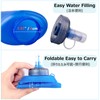 Azarxis TPU Foldable Soft Flask, BPA-Free Hydration Bottles, Water Bottle,