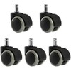 Lihao 5 Ruedas para Silla de Oficina Universales Resistentes a