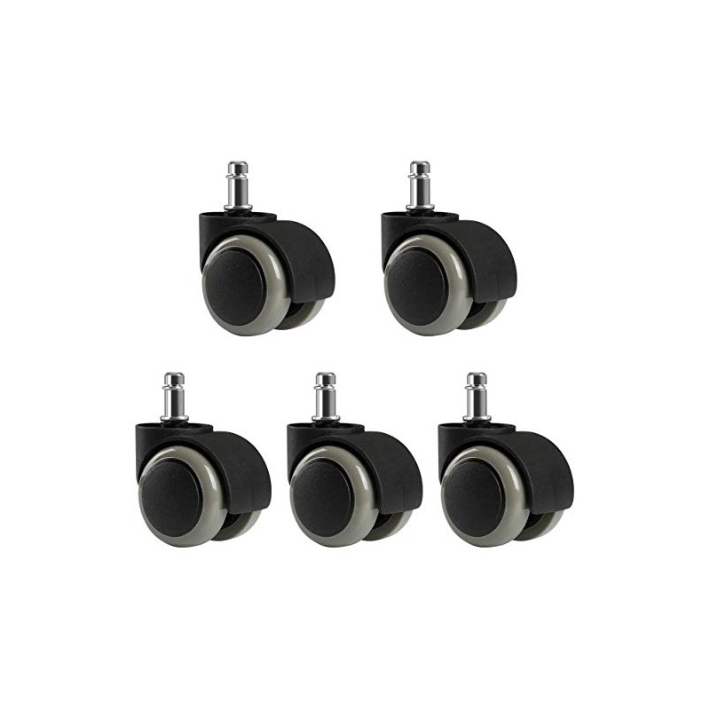 Lihao 5 Ruedas para Silla de Oficina Universales Resistentes a