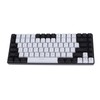 Gaming Keyboard Type C 84 Keys RGB Backlit Ergonomically Curved