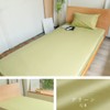 100*200*32cm Green 100% Cotton 100% Antibacterial Deodorization Bed Sheet Made