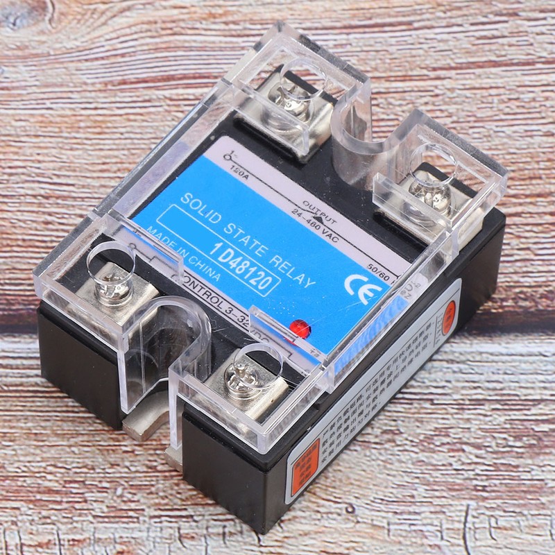 Solid State Relay 3-32VDC Input 24-480VAC Load DC AC SSR