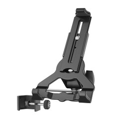 K&M 19765 Tablet PC Holder Biobased Plastic - Accessory for Microphone Tripods Tilting - Suitable for Most Brands