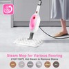 Steam Mop 10-in-1 Cleaner with Detachable Handheld Steamer, 9 oz